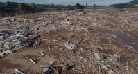 Bairro de cidade do RS é varrido por enchente e some do mapa; veja antes e depois