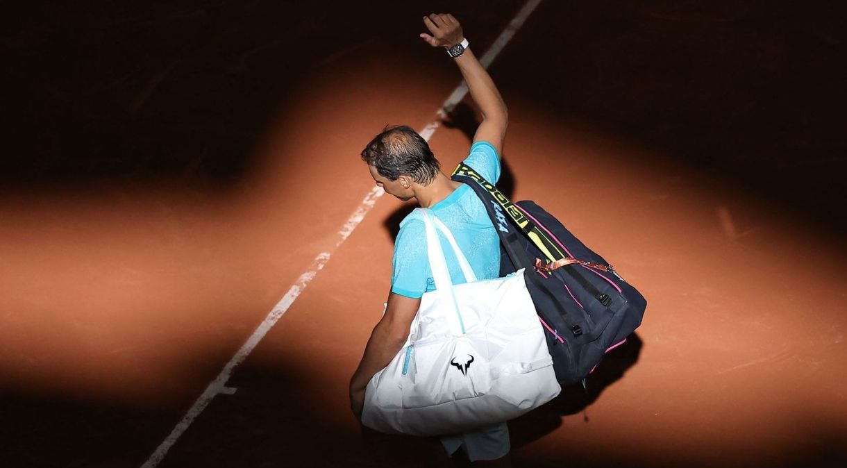 Rafael Nadal deixou despedida de Roland Garros em aberto
