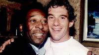 Santos homenageia Ayrton Senna em foto com Pelé: "Lendas são pra sempre"