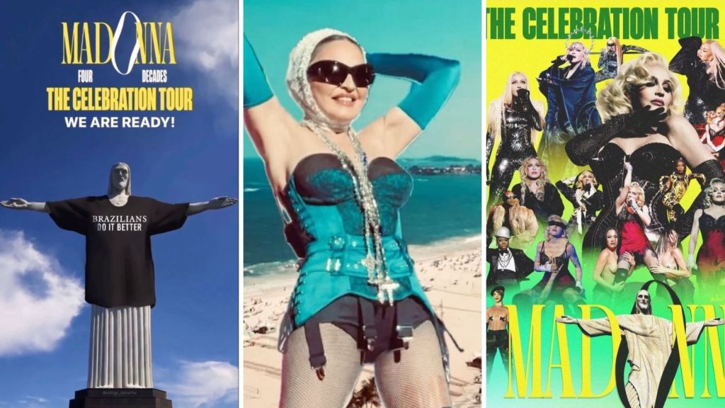 Madonna publica memes com sua passagem pelo Brasil