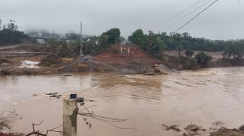 Novas chuvas provocaram cheia e correnteza no Rio Forqueta