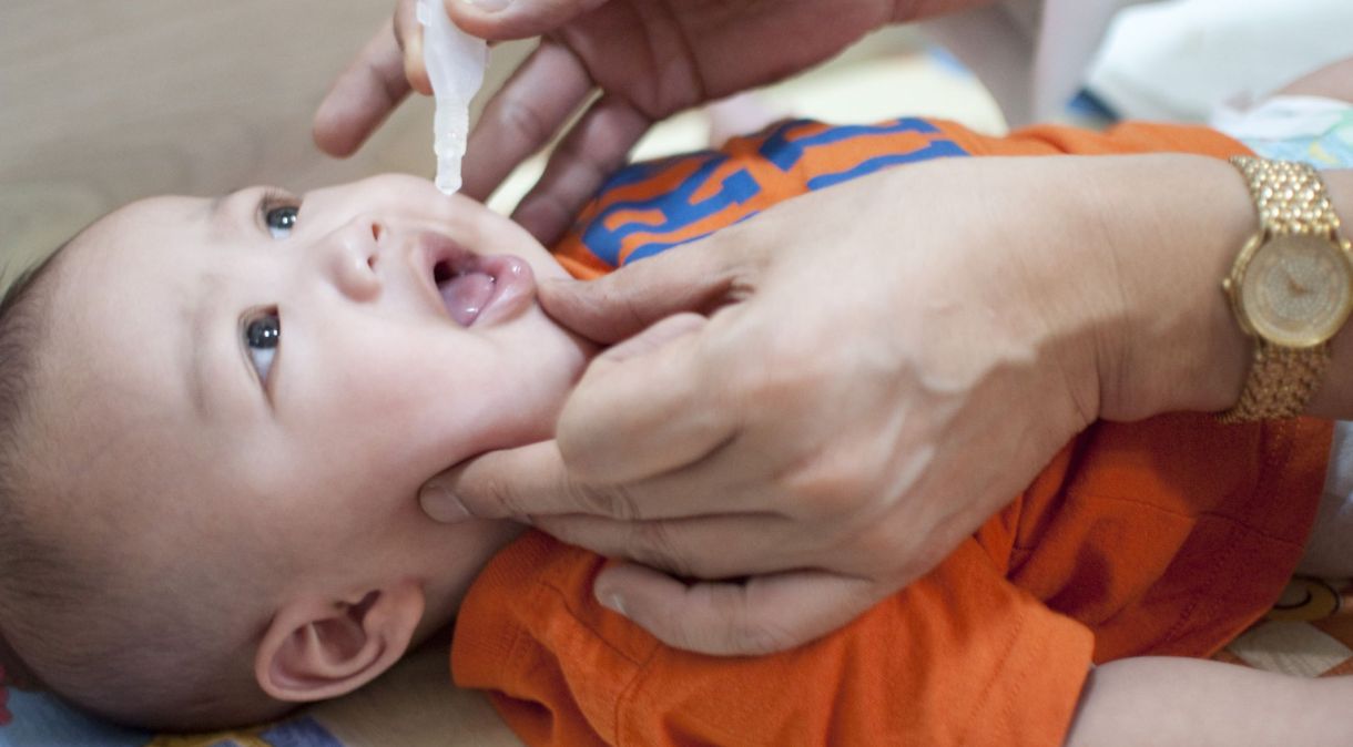 A vacina contra poliomielite é a única forma de prevenção contra a doença