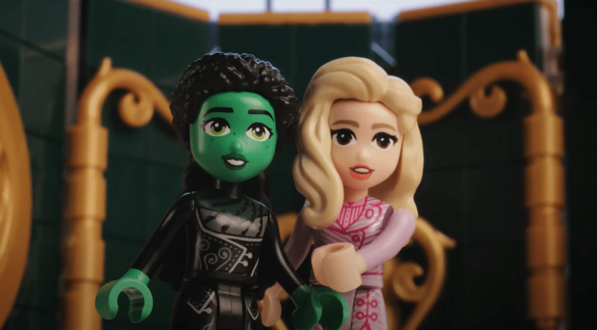 "Wicked" ganha trailer inteiramente feito de Lego