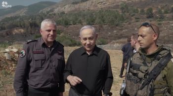 Premiê visita regiões atacadas na fronteira de Israel com o Líbano 