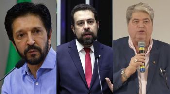 Pesquisa Quaest divulgada nesta quinta (27) aponta empate técnico entre Ricardo Nunes (MDB), Guilherme Boulos (PSOL) e José Luiz Datena (PSDB) para Prefeitura de São Paulo