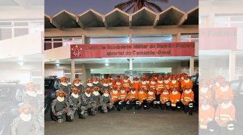 Bombeiros e militares da Força Nacional foram enviados ao estado na madrugada desta quarta-feira (26)