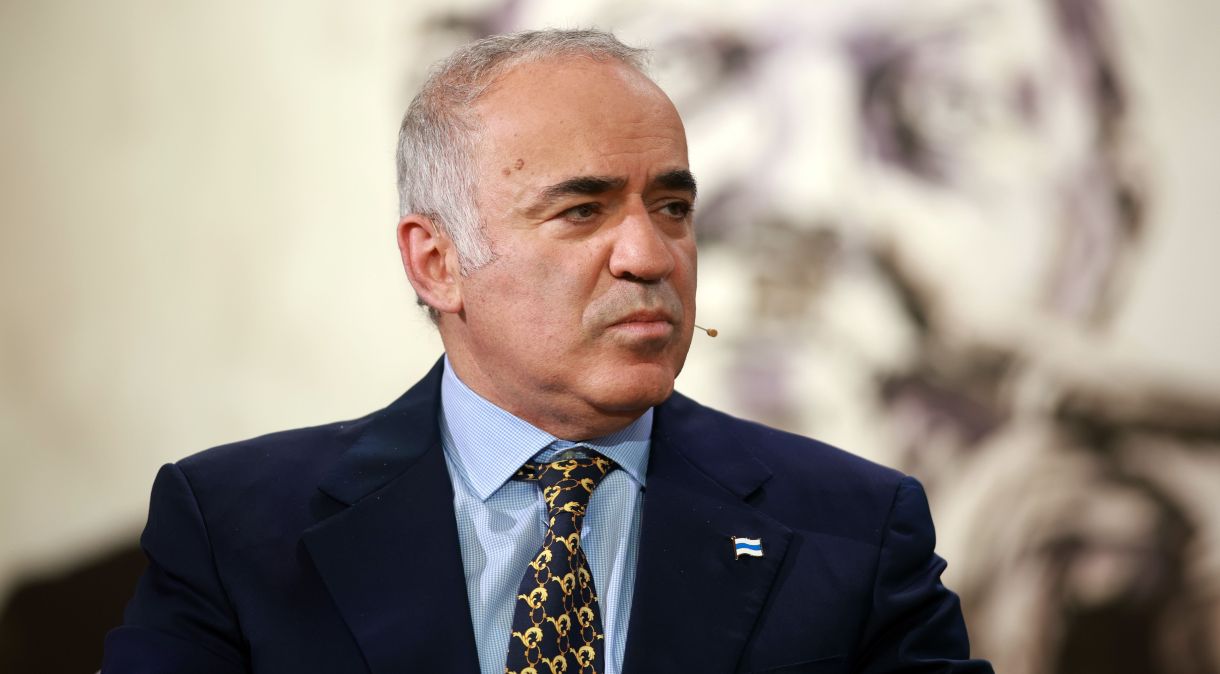 Kasparov deixou a Rússia há mais de uma década com medo de perseguição