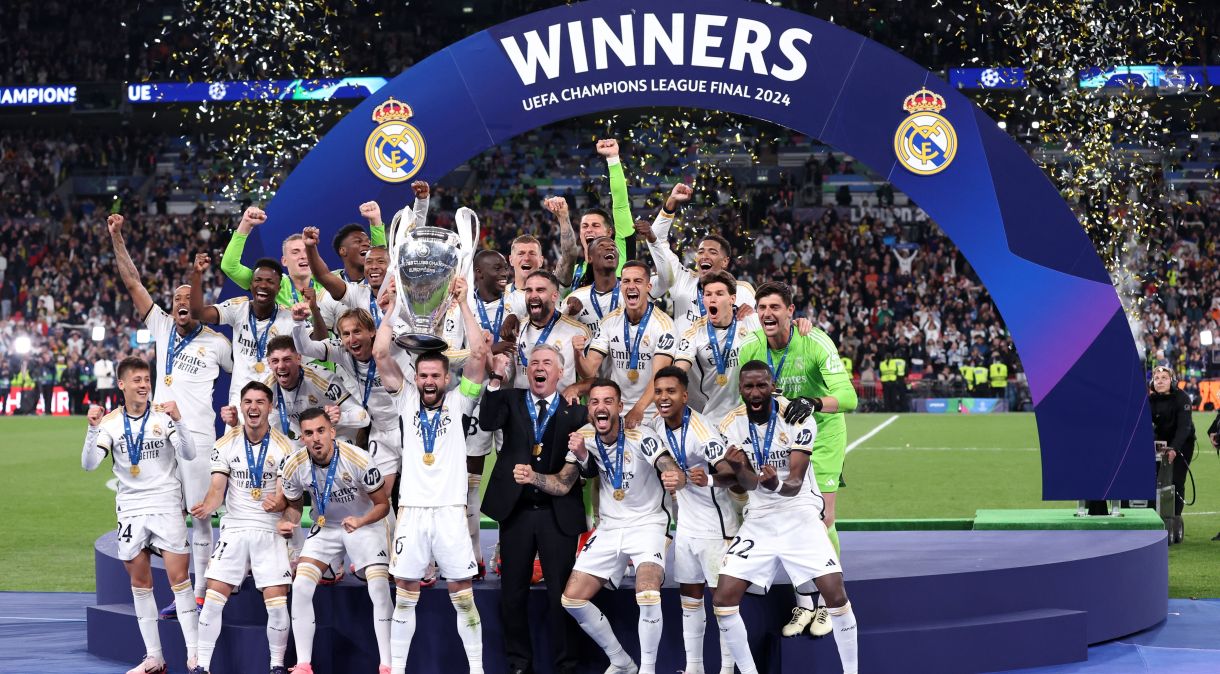 Real Madrid é campeão pela 15ª vez da Champions League