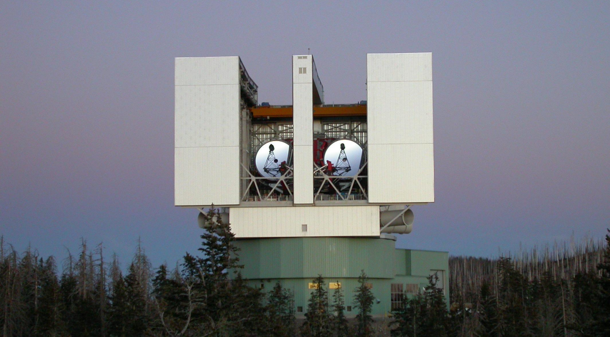Grande Telescópio Binocular é um dos mais poderosos observatórios terrestres do mundo