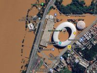 Atualização do Google Maps mostra dimensão das enchentes em Porto Alegre; veja