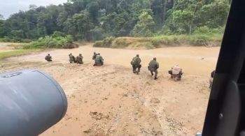 Ação contou com a participação das Forças Armadas, IBAMA e Polícia Federal