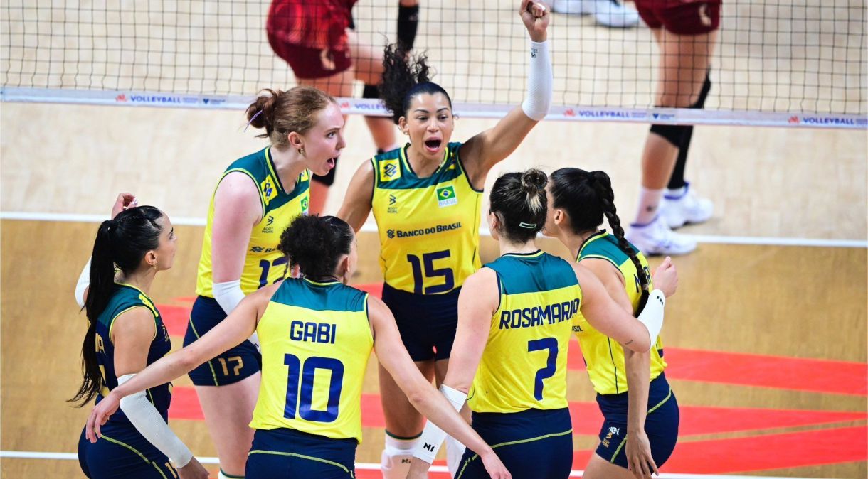 Brasil vence Tailândia na Liga das Nações