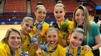 Brasil conquista a prata em Milão na Copa do Mundo de ginástica rítmica