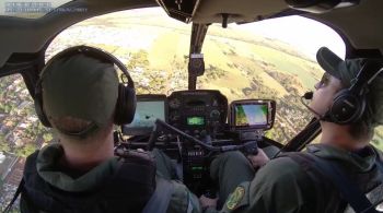 Imagens mostram a perseguição que aconteceu do Mato Grosso do Sul ao Paraná; o piloto foi preso