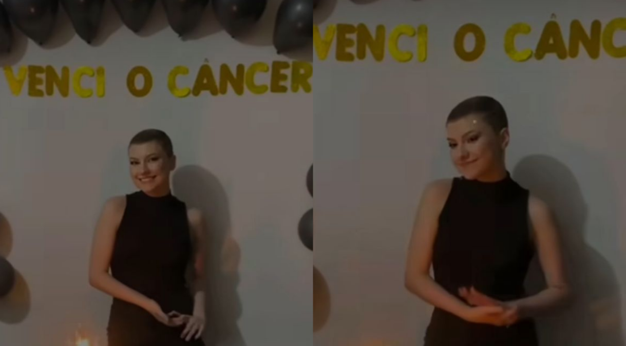 Isabel Veloso relembrou comemoração que fez ao vencer o câncer, em janeiro de 2023
