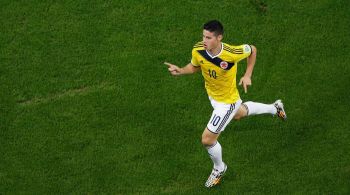 Camisa 10 colombiano marcou os dois gols da vitória por 2 a 0 sobre o Uruguai, nas oitavas de final