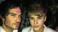 Ian Somerhalder relembra encontro de 2011 com Justin Bieber