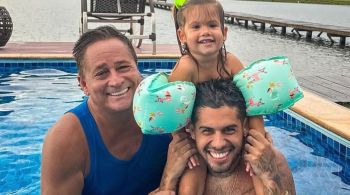 Maria Alice, filha mais velha de Virginia e Zé Felipe, se divertiu com a revelação