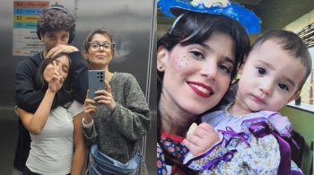 Ao celebrar aniversário de sua filha Clarice, atriz compartilhou algumas fotos dos herdeiros