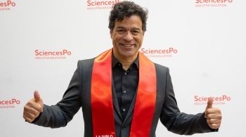 Ídolo do São Paulo celebrou o diploma recebido em universidade francesa