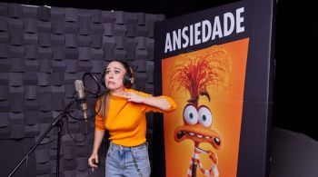 A atriz dá voz a personagem Ansiedade na animação, que chegou aos cinemas brasileiros no dia 20 de junho