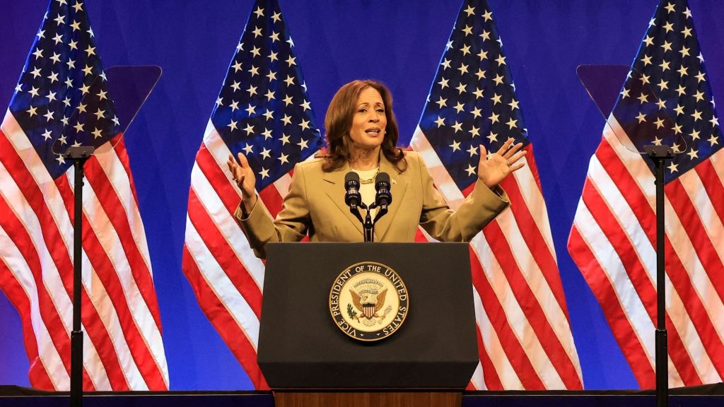 Kamala Harris foi a primeira mulher a ocupar a vice-presidência dos EUA