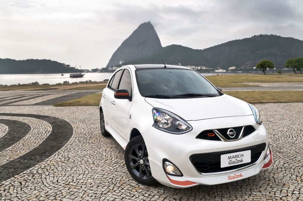 Nissan March Rio 2016 teve com estilo único e edição limitada e numerada de 1.000 unidades