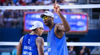 Evandro e Arthur venceram os canadenses por 2 sets a 0, pela segunda rodada do Grupo E da Olimpíada