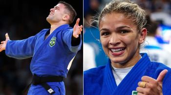 Em menos de quinze minutos, Willian Lima e Larissa Pimenta conquistaram a prata e o bronze, respectivamente