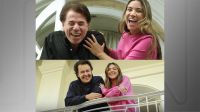 Rodrigo Faro e Polliana Aleixo recriam foto de Silvio Santos e Patrícia Abravanel