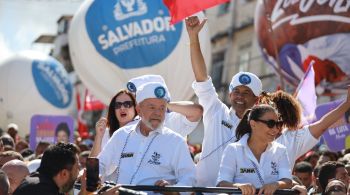 Presidente, que cumpriu agenda no estado, apareceu na tradicional caminhada ao lado do governador Jerônimo Rodrigues