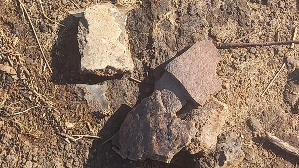 Objetos de sítio arqueológico encontrados no Rio Grande do Sul