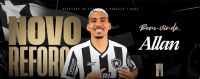 Botafogo anuncia contratação de Allan, volante campeão pela Seleção Brasileira