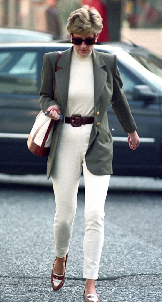 Lady Di em outubro de 1994, na Inglaterra