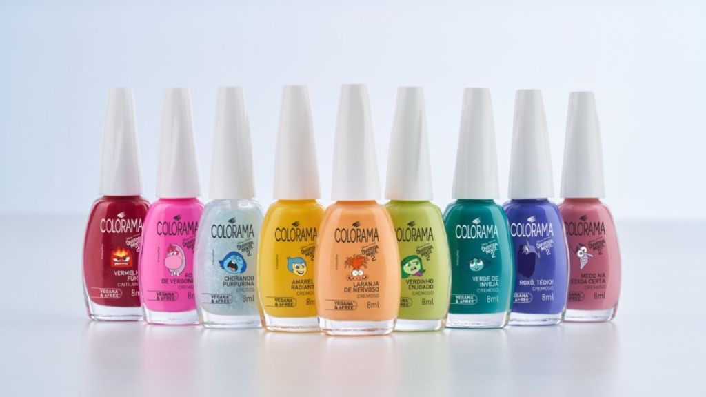 Conheça a linha de esmaltes da Colarama inspirados em "Divertida Mente 2"