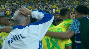 Em entrevista à ESPN, técnico explicou cena que viralizou após eliminação na Copa América para o Uruguai e disse que todos vão ter que engolir um título do Brasil