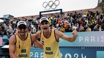 Dupla brasileira Evandro e Arthur enfrenta os holandeses van de Velde e Immers, às 16h