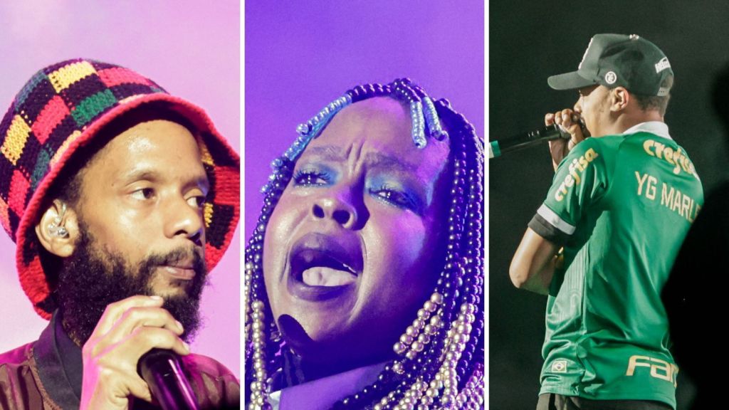 Lauryn Hill recebe YG Marley e 