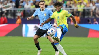 Atacante não fez boa partida na eliminação diante do Uruguai na Copa América