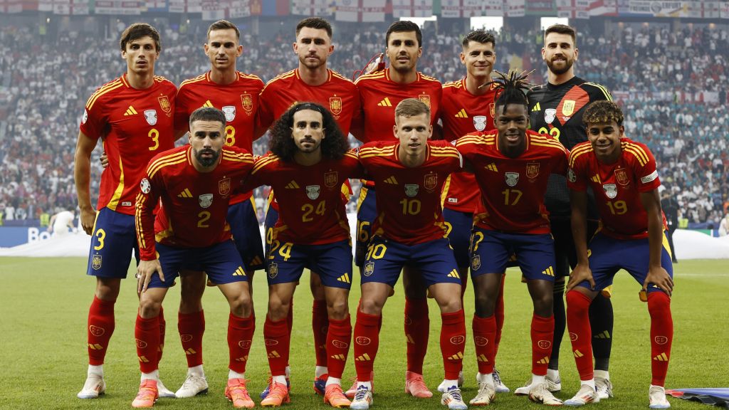 Escalação titular da Espanha na final da Eurocopa