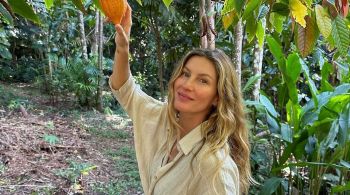 Paixão pelo meio ambiente e natureza, marca registrada de Gisele, ficou evidente nas fotos