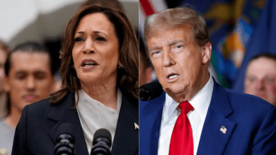 Kamala Harris e Donald Trump