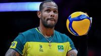 Vôlei: Leal sofre torção no tornozelo e vira dúvida na Seleção Brasileira