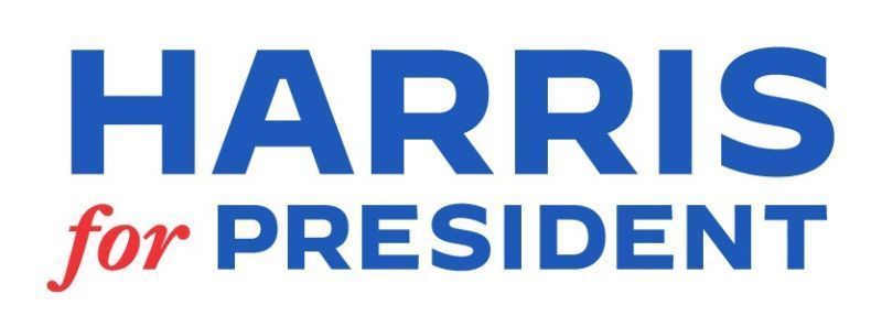 Campanha de Kamala Harris estreia novo logotipo de campanha