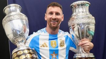 Duas vezes campeão da Copa América, camisa 10 argentino conquistou seu 45º troféu na carreira