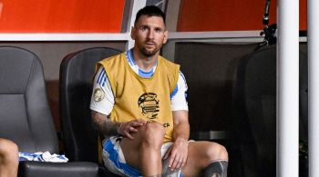 Meio-campista argentino sofreu uma entorse no tornozelo direito durante a final da Copa América, no último domingo (14)