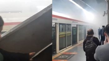 Estação Barra Funda foi tomada por fumaça por “falha de freio preso”, segundo Metrô de São Paulo