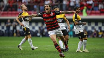 Gabigol marcou o gol da vitória do rubro-negro em Brasília já nos minutos finais do duelo