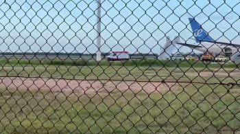 Aeronave fez pouso de emergência no aeroporto de Natal na madrugada desta segunda-feira (1°); passageiros tinham como destino Montevidéu, no Uruguai 