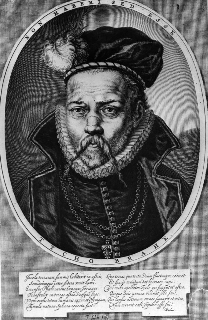 Tycho Brahe ( 1546 - 1601) foi um astrônomo dinamarquês nascido na Súécia